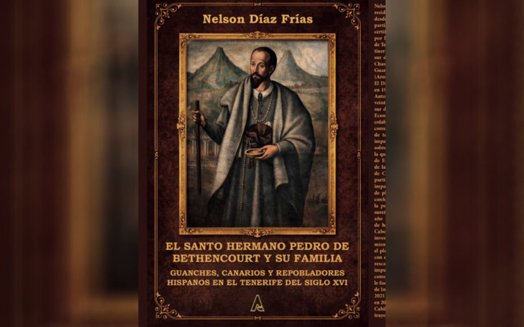 Nelson Díaz Frías presenta hoy su última obra sobre el Hermano Pedro