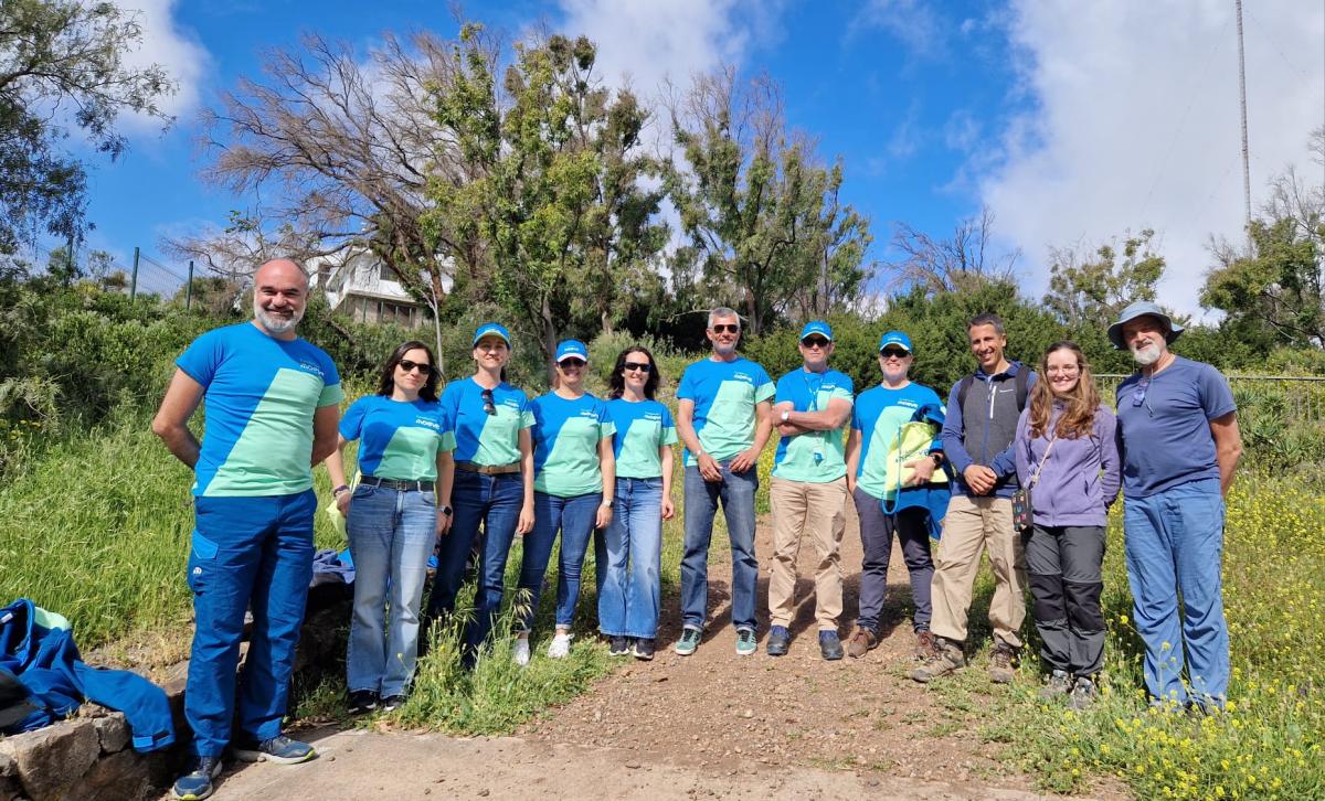 El voluntariado corporativo de Fundación Moeve impulsa la reforestación del Monte de Las Mesas