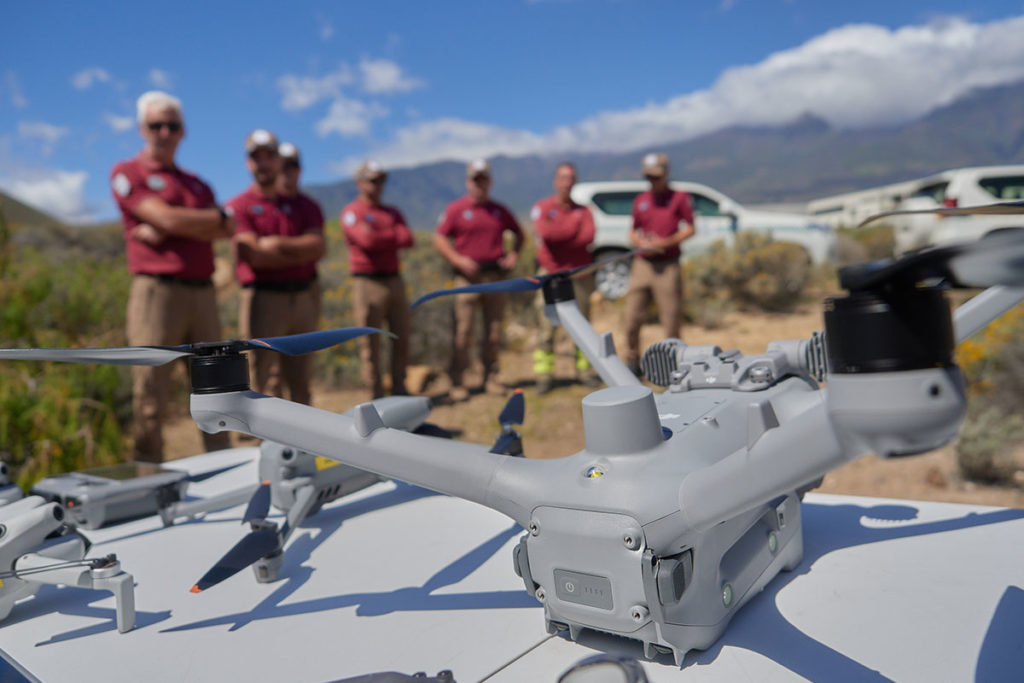 Tenerife activa un sistema de drones para la vigilancia de sus espacios naturales