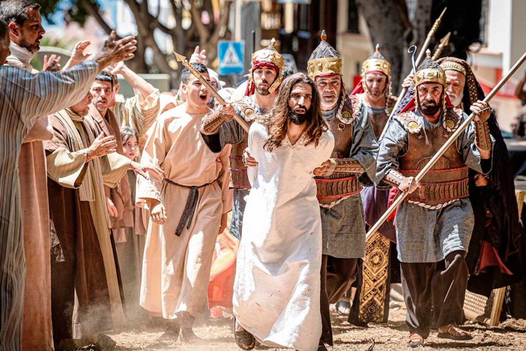 Adeje representa hoy en sus calles ‘La Pasión’, el acto central de la Semana Santa