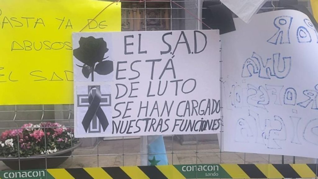 Las auxiliares del SAD temen ir al paro con el nuevo modelo de gestión del Ayuntamiento de Santa Cruz de Tenerife