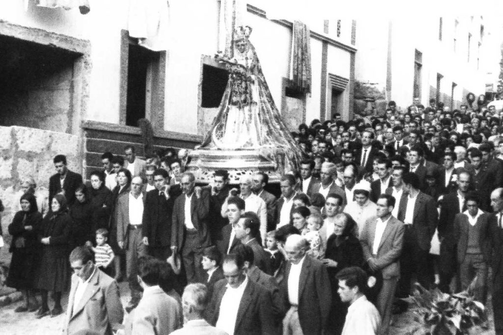 Cuando la Patrona bajó al Sur de Tenerife