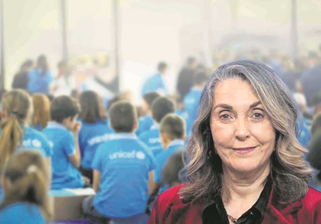 María Ángeles Espinosa Bayal, presidenta de Unicef-España