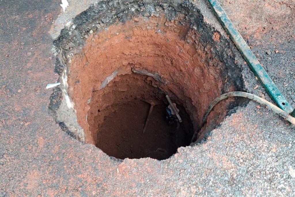 La excavación del pozo de Las Chumberas alcanza los 15 metros