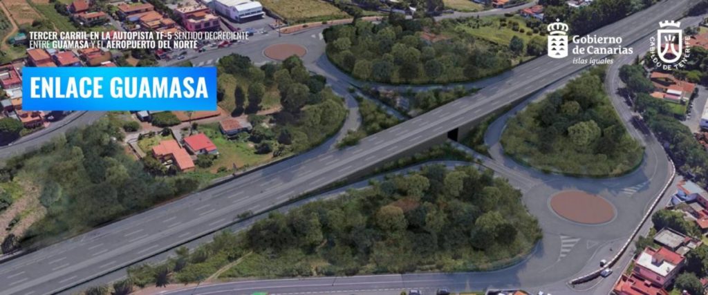 Luz verde al tercer carril de la TF-5: una respuesta para la movilidad de Tenerife