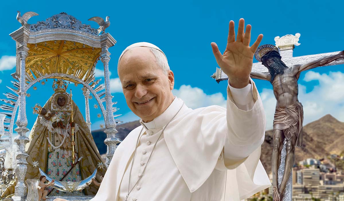 La Candelaria y el Cristo de La Laguna presidirán la misa del papa en Tenerife. DA