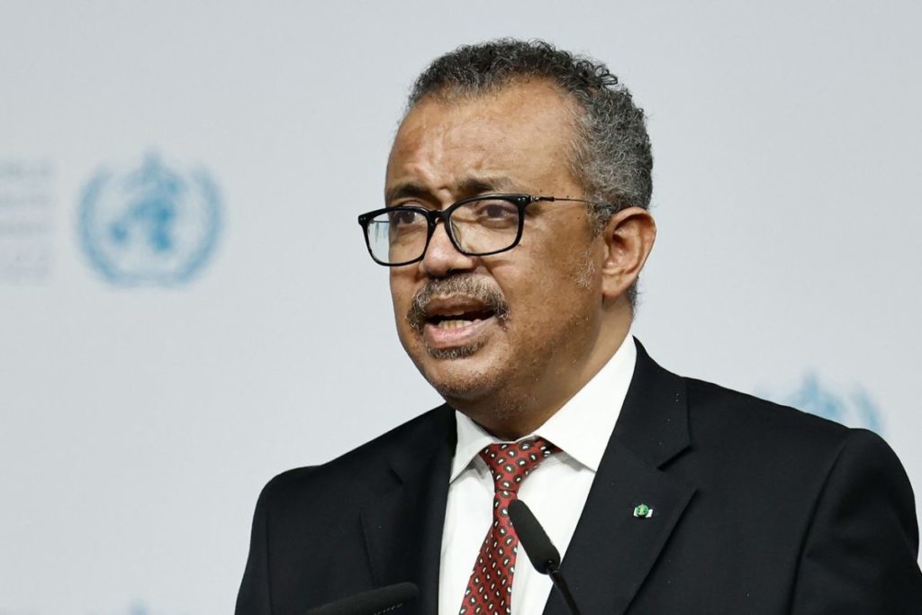 El director general de la Organización Mundial de la Salud (OMS), Tedros Adhanom Ghebreyesus. | DA