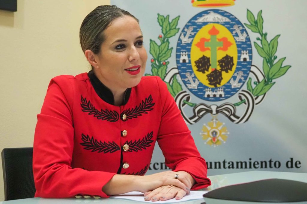Carmen Pérez, en una entrevista con este periódico.