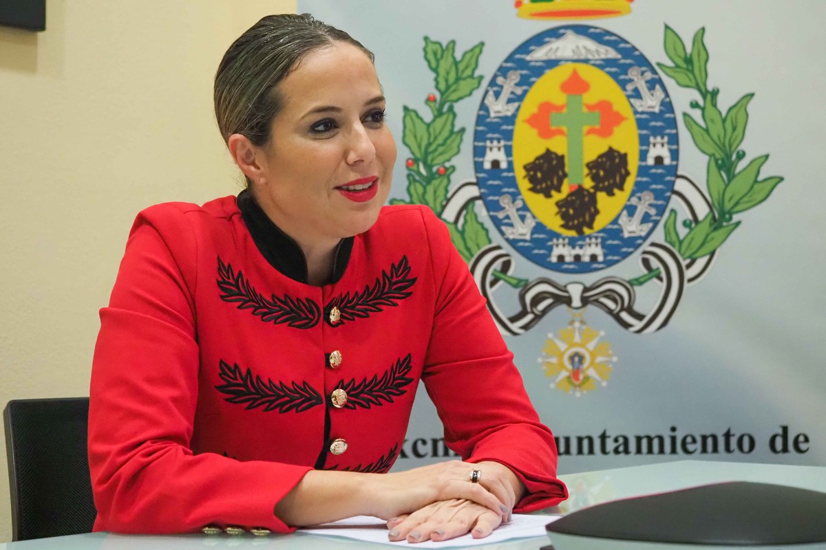 Carmen Pérez, en una entrevista con este periódico.