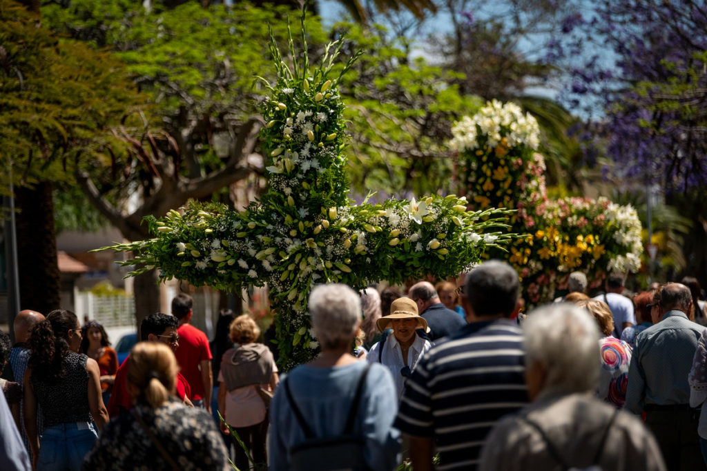 Santa Cruz de Tenerife festeja entre flores, cruces y libros sus 532 años de historia