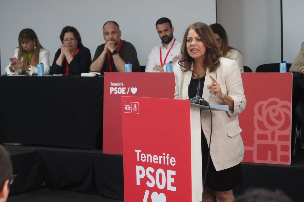 Tamara Raya da un paso al frente para ser la candidata del PSOE al Cabildo de Tenerife