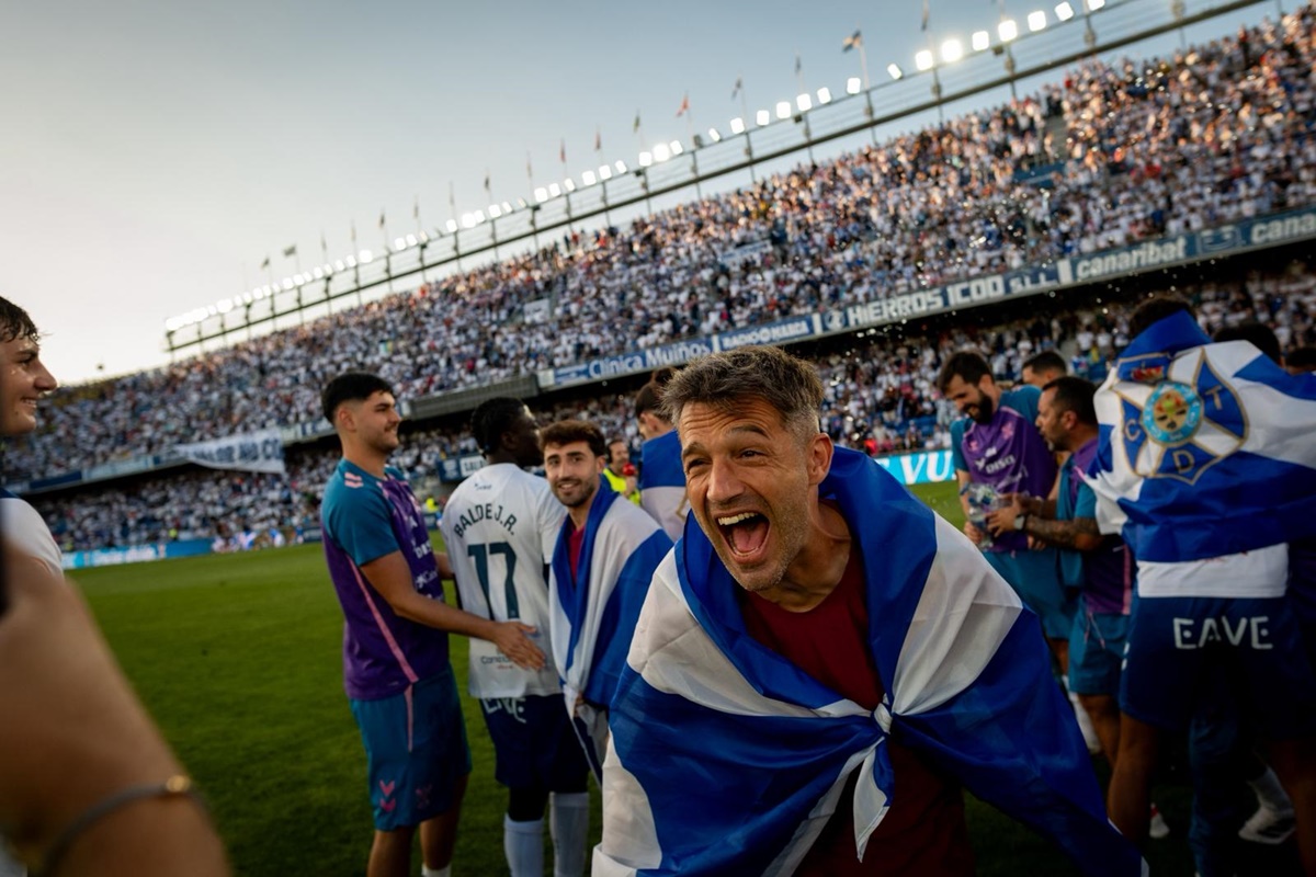 Las mejores imágenes de la celebración del ascenso del CD Tenerife