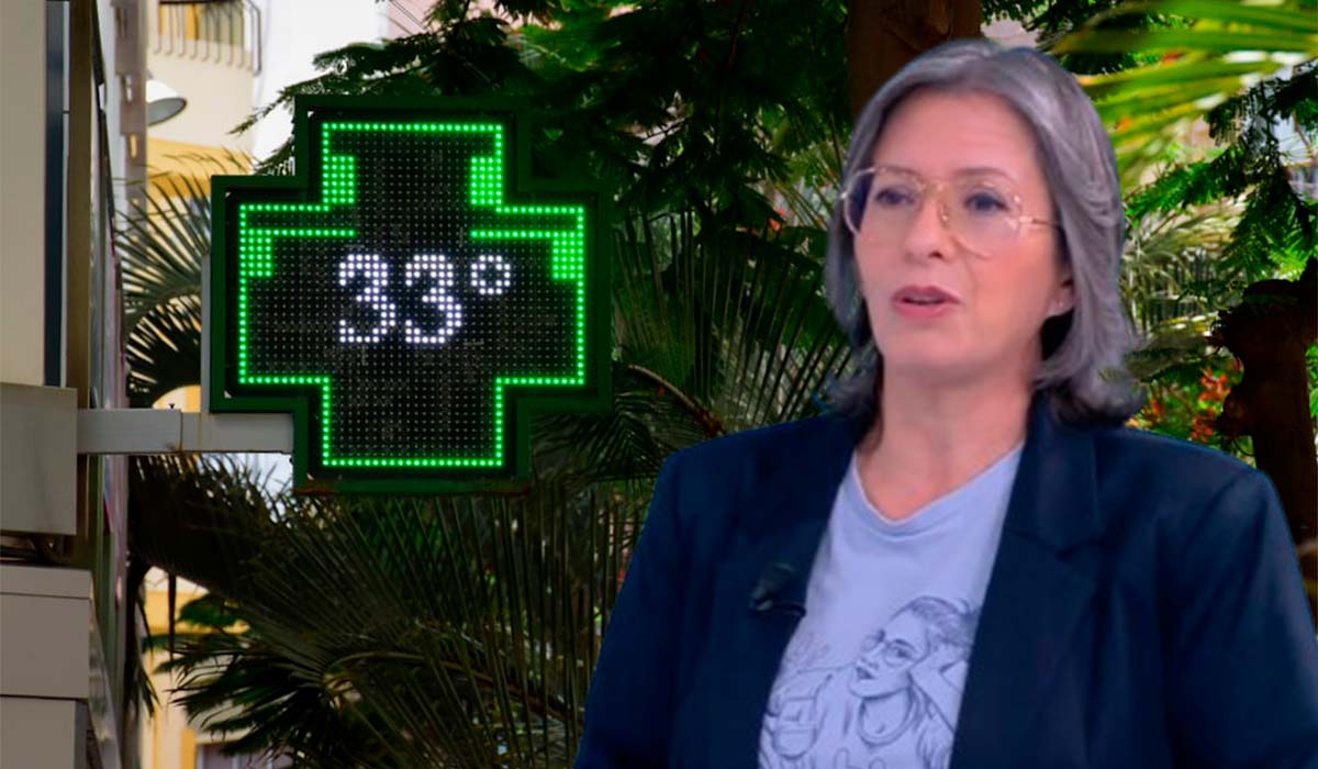 Vicky Palma, meteoróloga, avisa del vuelco térmico que llega a Canarias: "Se esperan de 12 a 14 grados más"