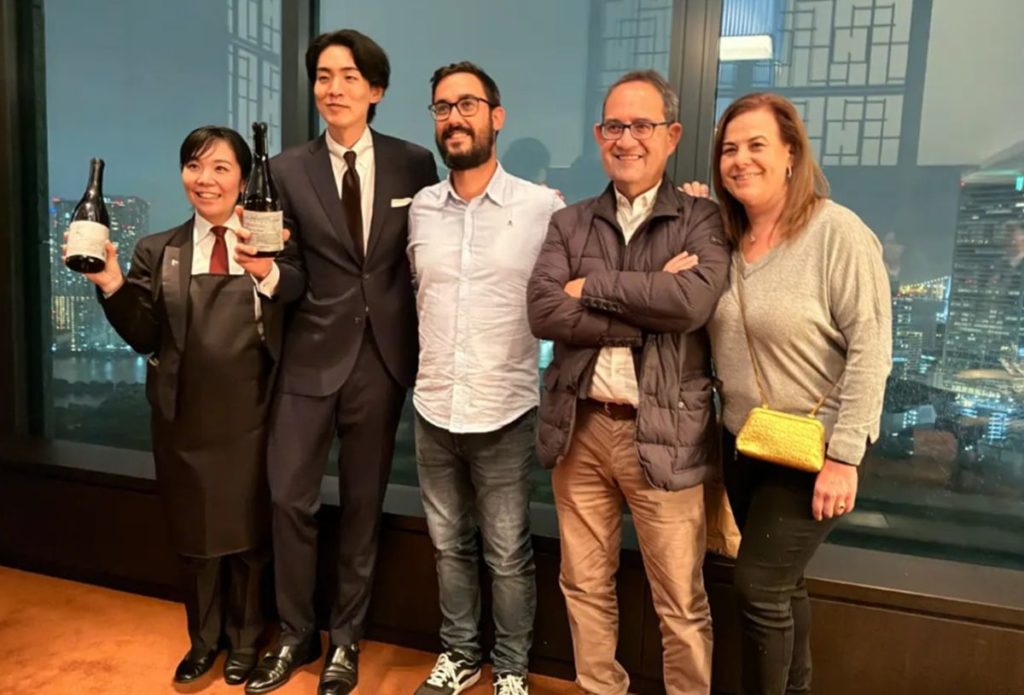 La bodega Viñátigo protagoniza una cena exclusiva en Tokio