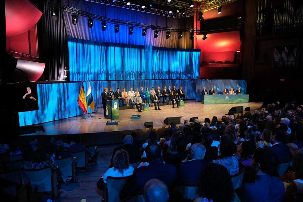 Clavijo, en el acto institucional por el Día de Canarias