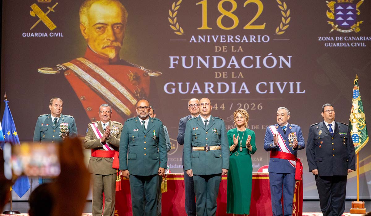 La Guardia Civil celebra su 182 aniversario en Adeje