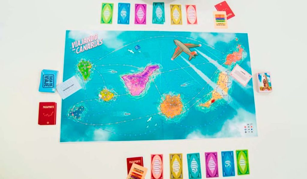 ¿Tienes el pasaporte canario? El juego de mesa que te reta a recorrer las islas por tierra, mar y aire entre reinas y comparsas