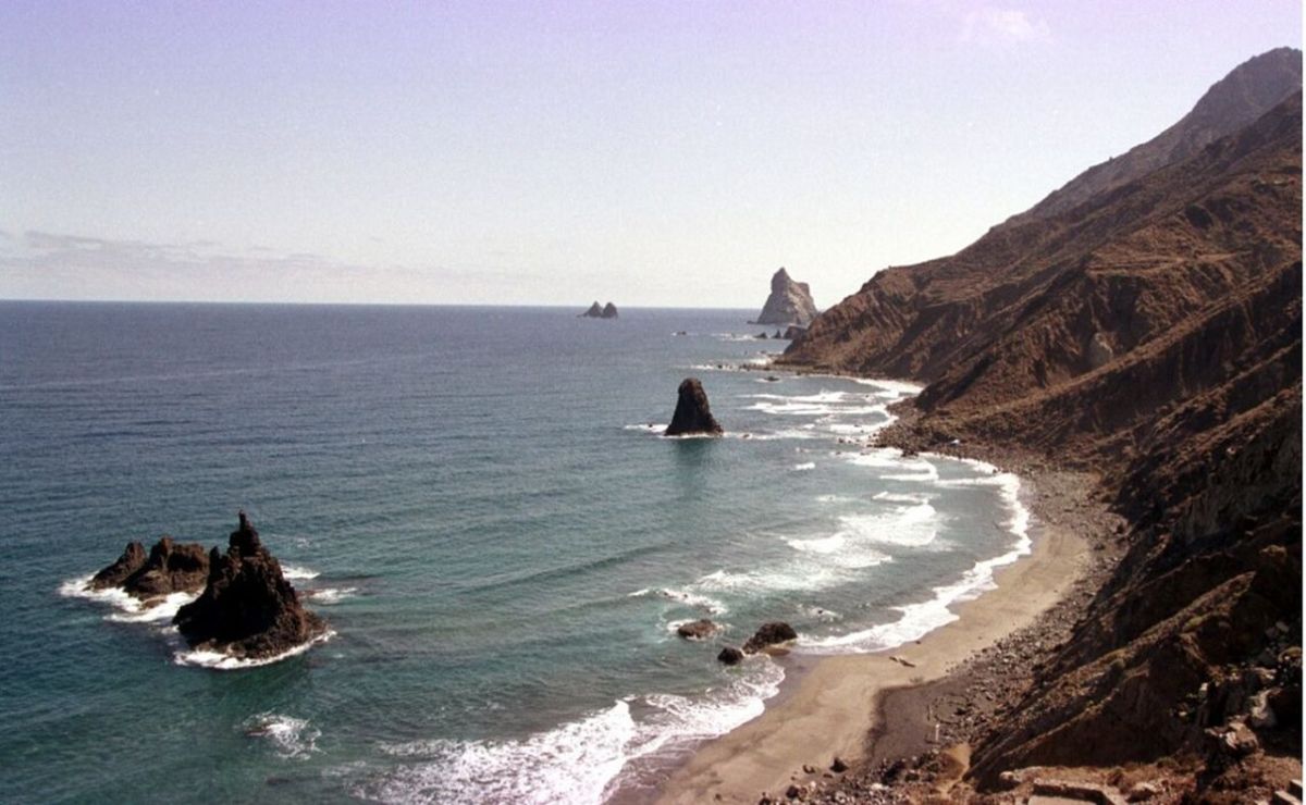 Playa de Benijos, en la costa de Anaga.
