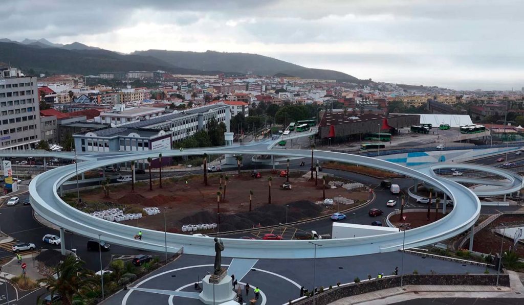 El mapa de tiempos de la pasarela peatonal de Padre Anchieta tras su apertura: los trayectos que ahorran minutos y el único que tarda más