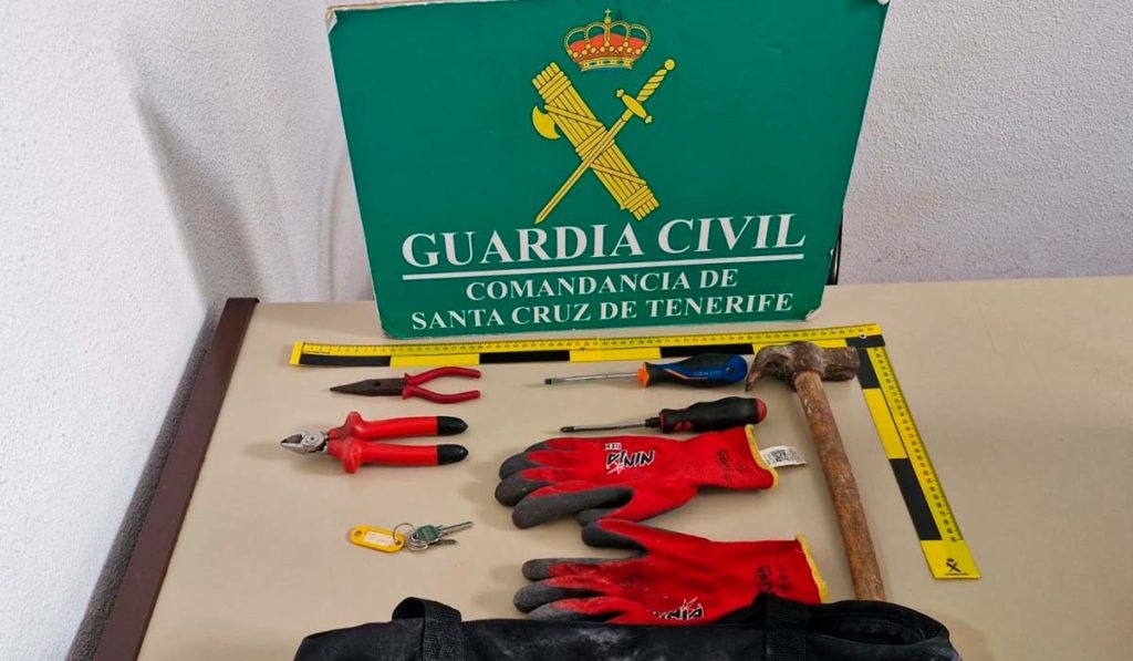 Pillado infraganti en Tacoronte: asalta un popular guachinche y arremete contra la Guardia Civil