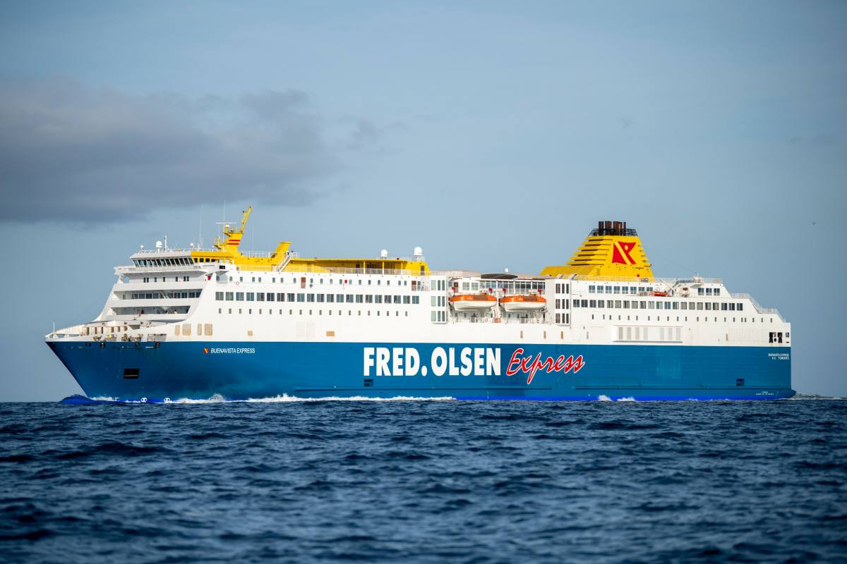 Fred. Olsen Express convierte en un minicrucero su trayecto a Huelva