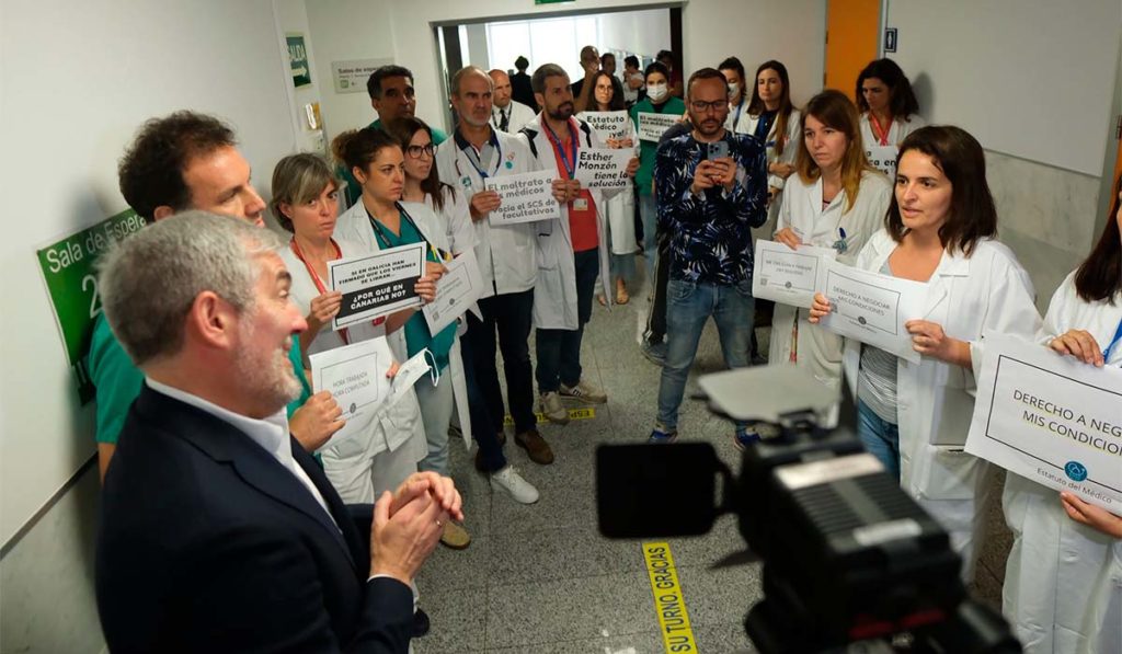 Los médicos convocan otra huelga contra el SCS para los días 22 y 23 de junio