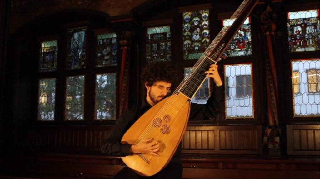 El tiorbista Nacho Laguna debutará en Canarias en el Festival Internacional de Cuerda Pulsada de La Laguna