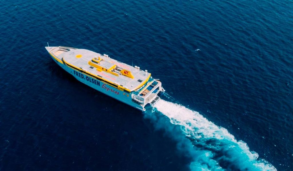 ¿Viajas entre Tenerife y Gran Canaria este viernes? Fred. Olsen cambia sus horarios por la visita del papa