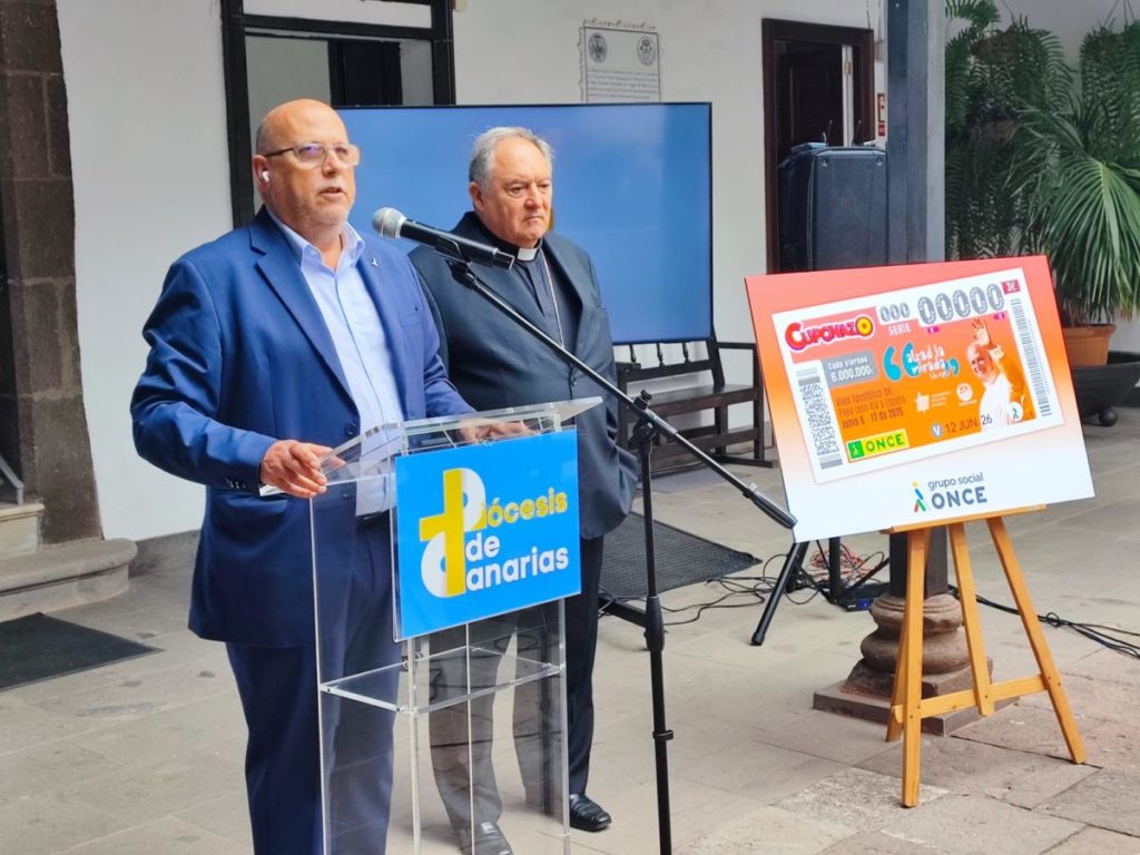 Ponen a la venta 13,5 millones del ‘Cuponazo’ dedicado a la visita del papa León XIV