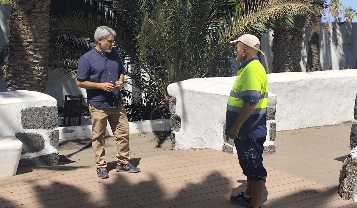 Un vallado provisional protegerá El Polvorín de Puerto de la Cruz de actos vandálicos