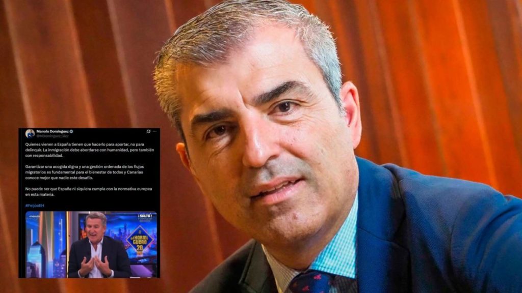 Domínguez abraza los argumentos de la ultraderecha