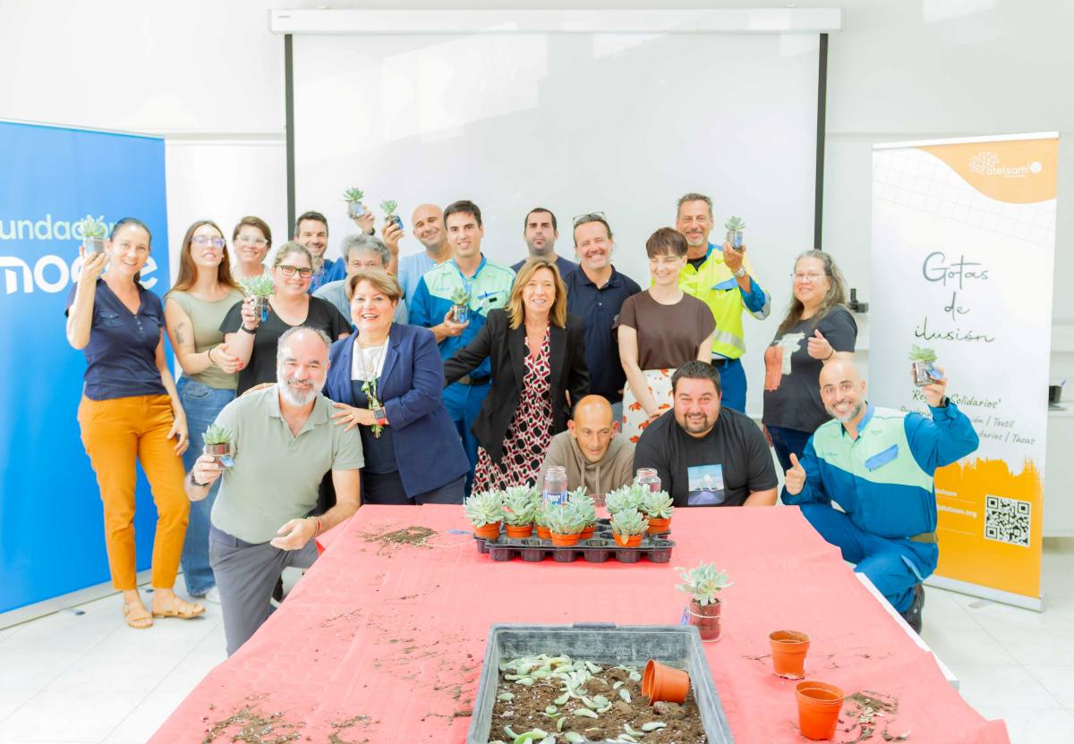 La Semana del Voluntariado de Fundación Moeve moviliza a 50 profesionales de la compañía en Canarias