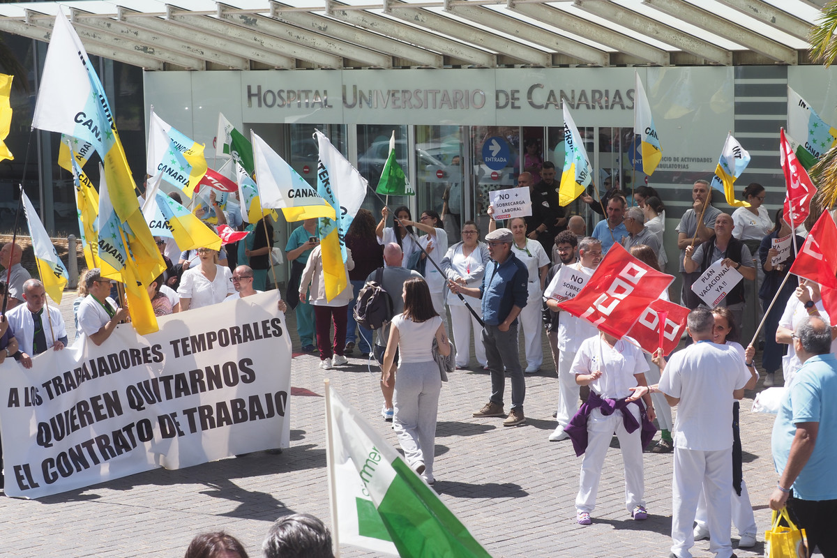UGT convoca dos días de huelga de médicos en Canarias