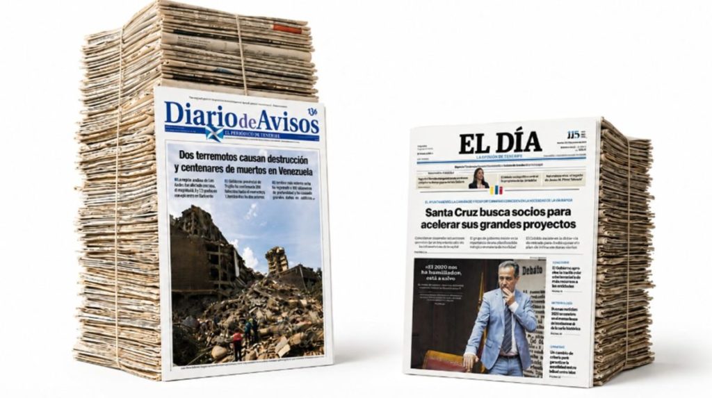 DIARIO DE AVISOS bate a El Día y se convierte en el periódico más leído de la provincia de Santa Cruz de Tenerife