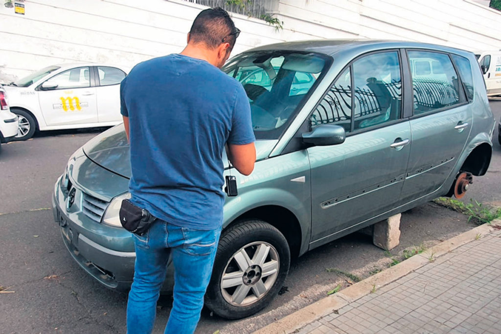 El 68% de los expedientes por vehículos abandonados en Santa Cruz de Tenerife termina en archivo
