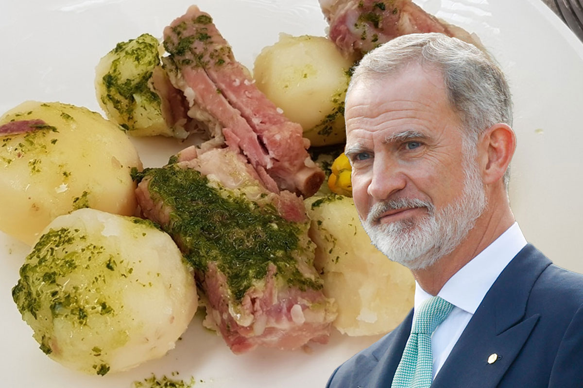 Felipe VI cambia su protocolo por el papa y acaba con un menú de Casa Tomás