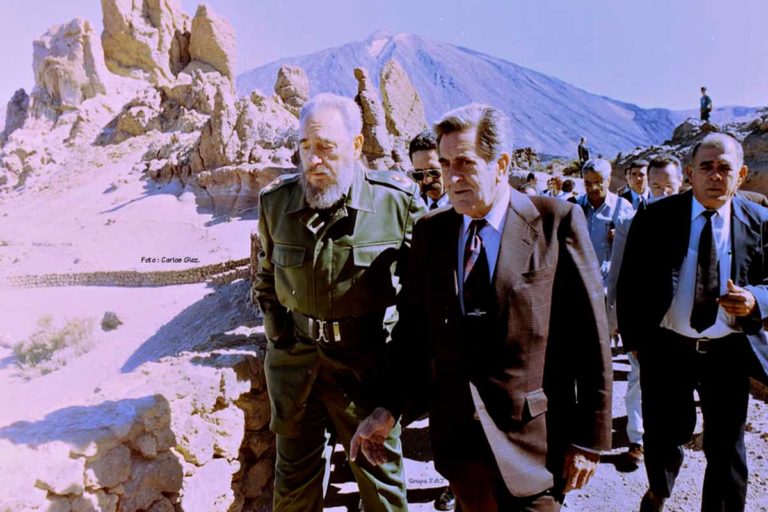 Fidel Castro en Tenerife