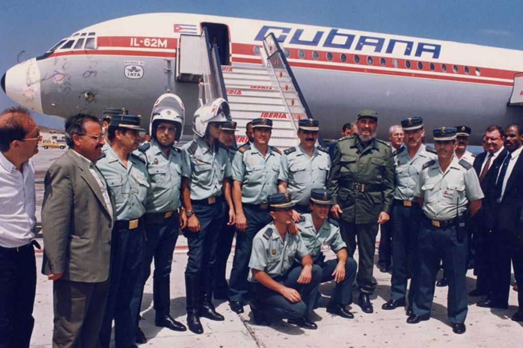 Fidel Castro en Tenerife