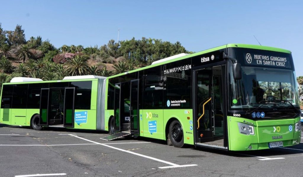Santa Cruz de Tenerife invertirá 29,6 millones en renovar su flota de transporte público hasta 2029