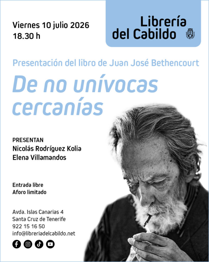 Juan José Bethencourt to Host Multidisciplinary Poetry Launch in Santa Cruz de Tenerife