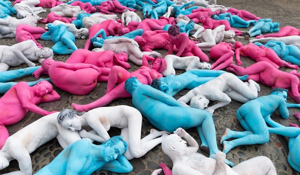 Desnudo masivo en Vegueta: Spencer Tunick reúne a 500 personas en pleno centro de Las Palmas