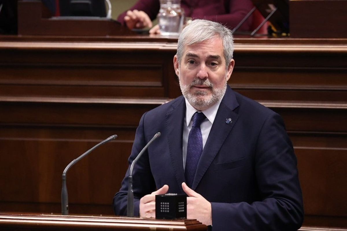 El presidente de Canarias, Fernando Clavijo. | EP