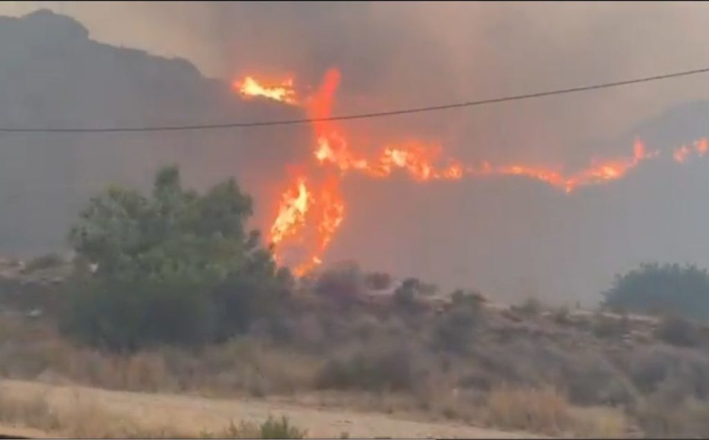 11 muertos y ocho heridos, cuatro graves, en el incendio forestal en Almería