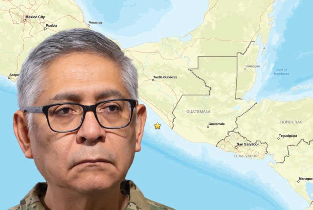 El secretario de la marina mexicana, tras el terremoto de 7,3: "No hay afecciones graves"