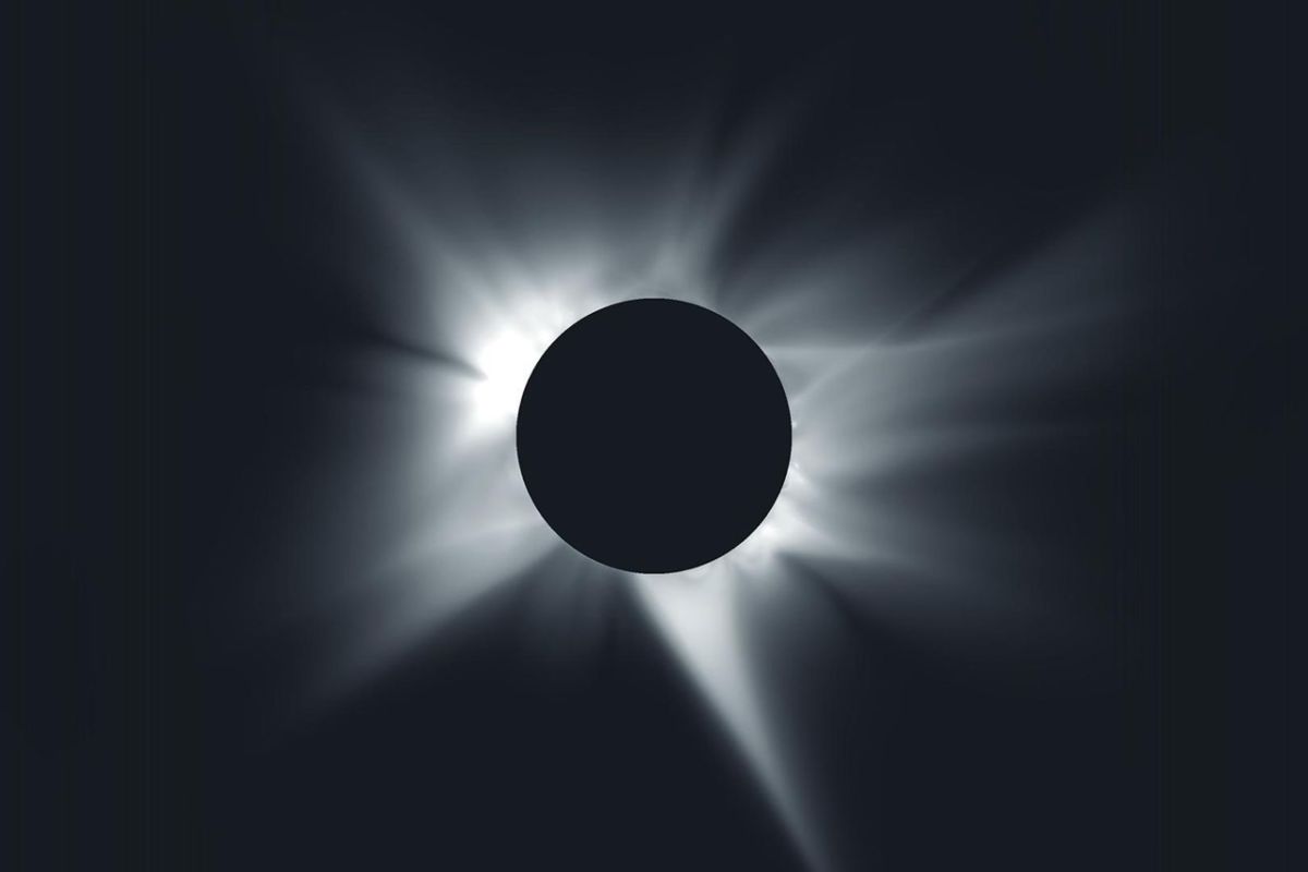 El Superodenador de La Palma anticipa cómo será la corona solar del eclipse total del próximo 12 de agosto
