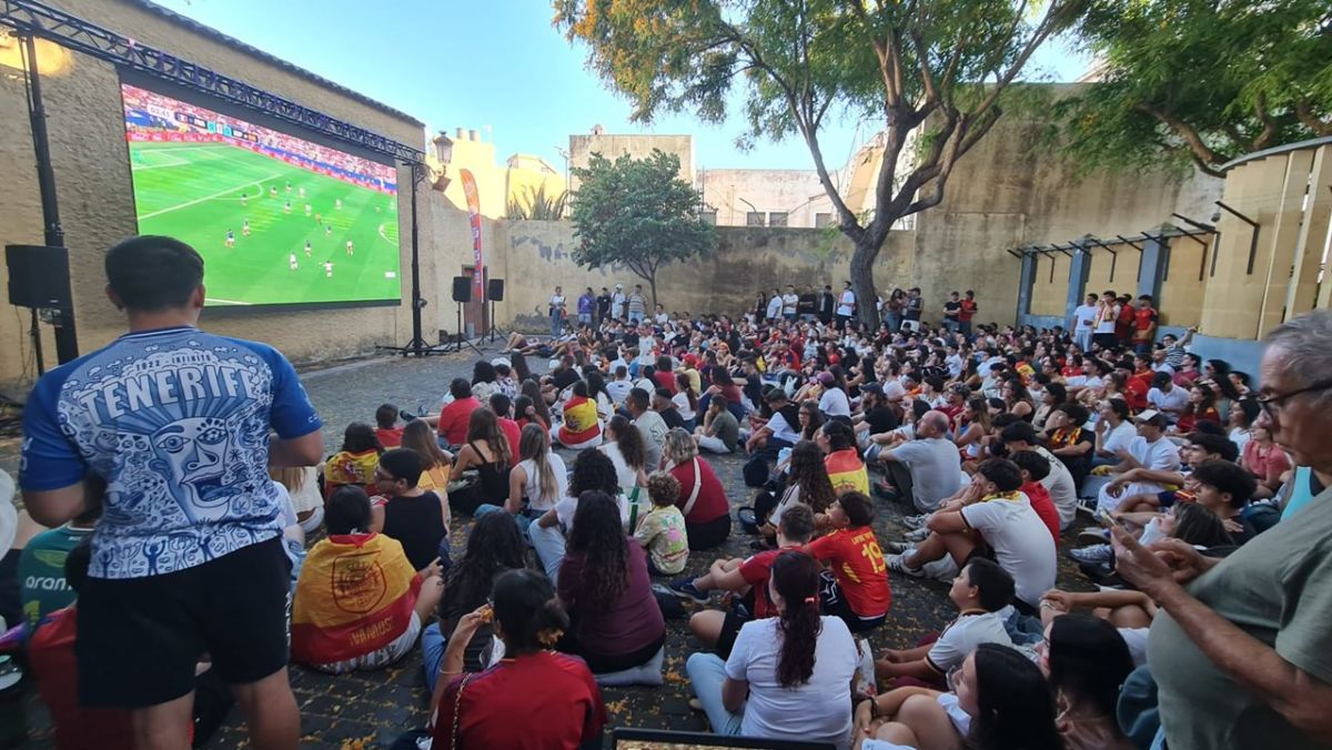 La Laguna se vuelca con la final del Mundial de Fútbol 2026