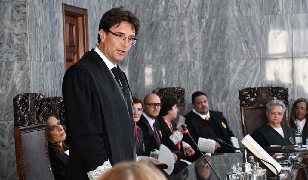 Juan Avello, presidente del TSJC: “Siempre es más noticia el error o la equivocación, pero la justicia en Canarias da respuesta a millones de problemas”