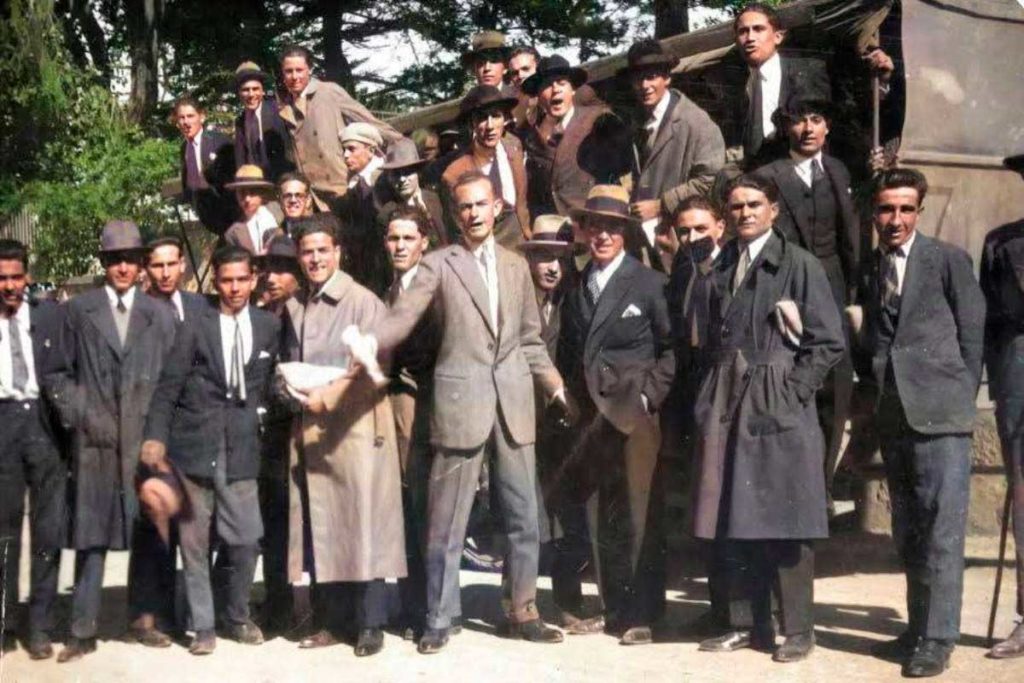 Mitin de Eduardo Suárez en Gran Canaria
