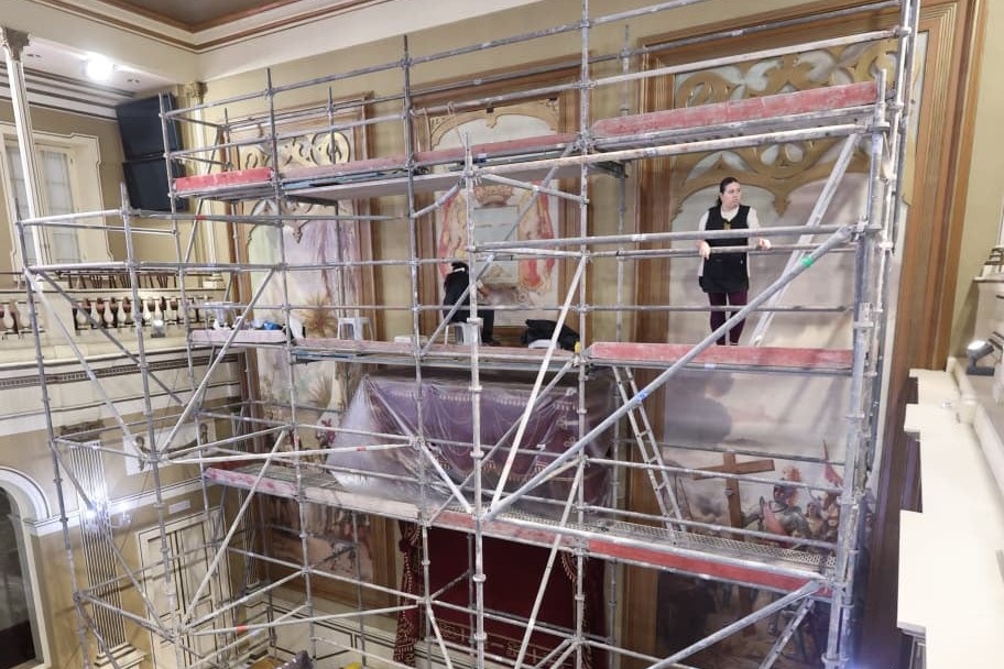 Canary Islands Parliament Restores Long-Lost Manuel González Méndez Mural