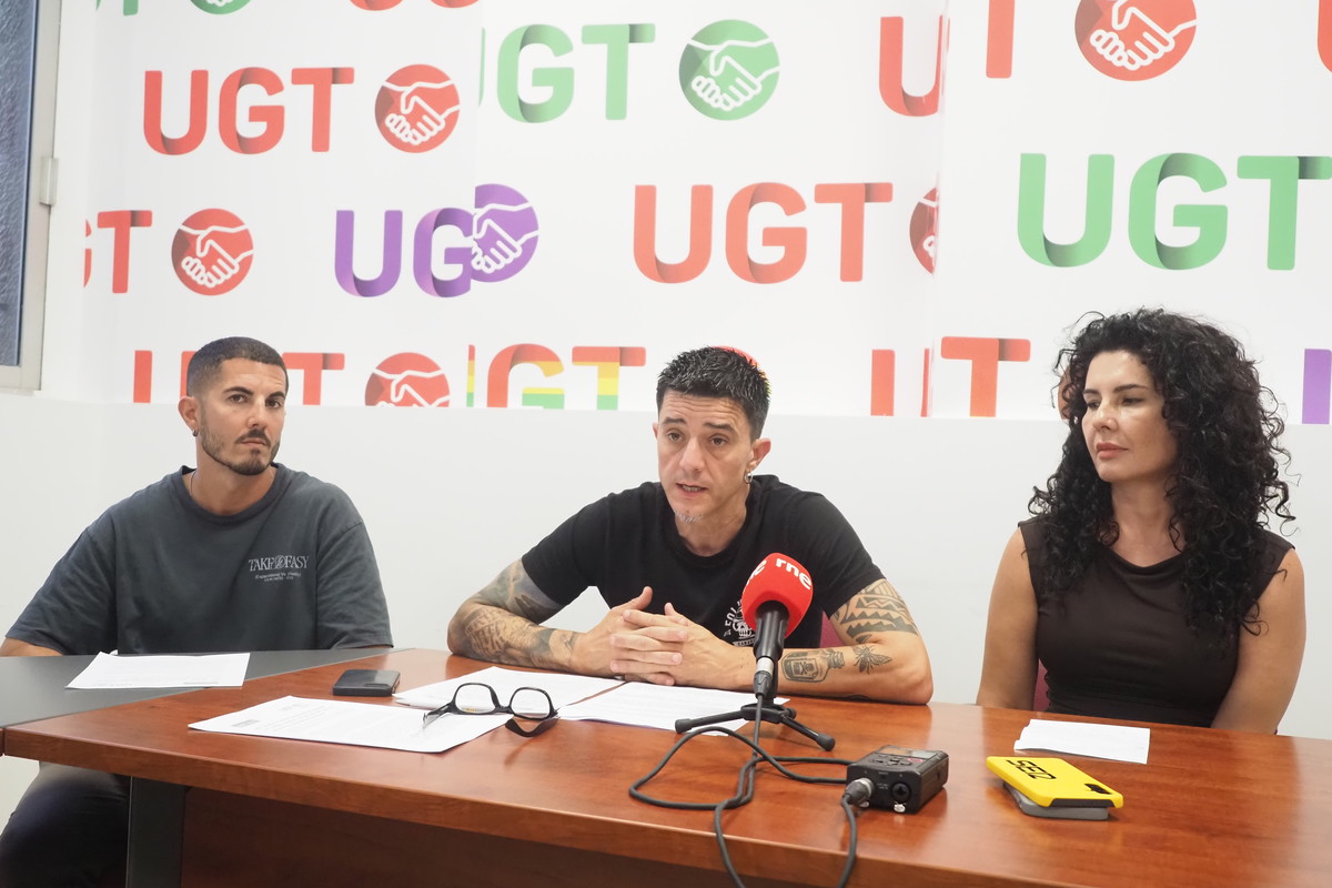 Migueiz Montan y Héctor Fajardo, en la rueda de prensa. | Sergio Méndez